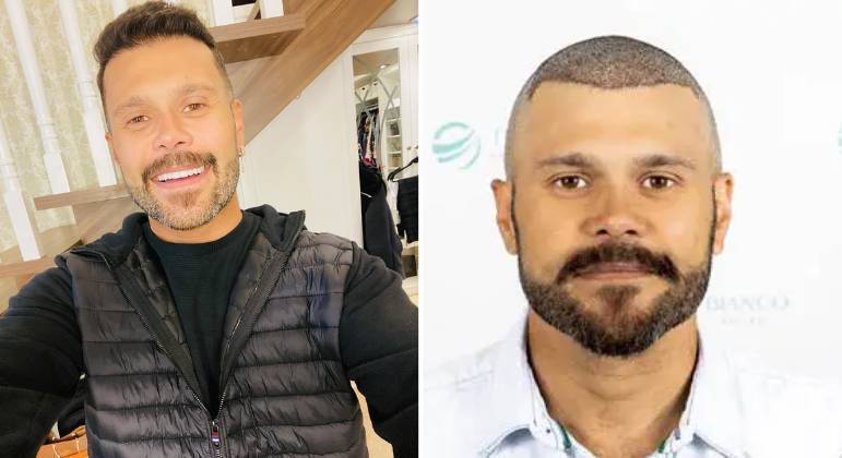 A dupla Marcos e Belutti também está na lista dos famosos que realizaram o transplante. 