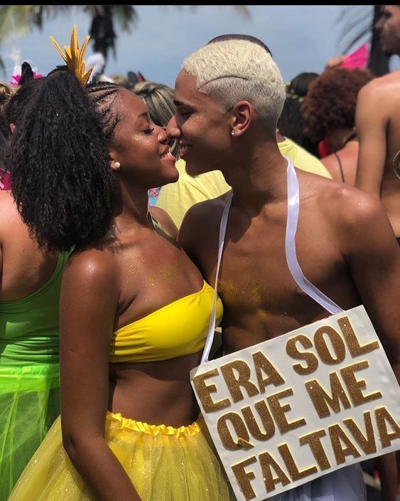 Carnaval fantasia casal