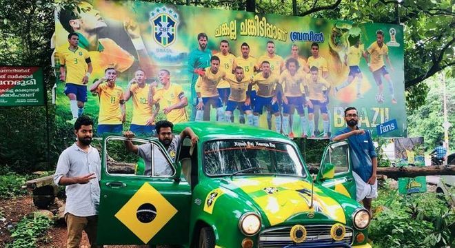 Indianos criam torcida organizada para apoiar Brasil na Copa do