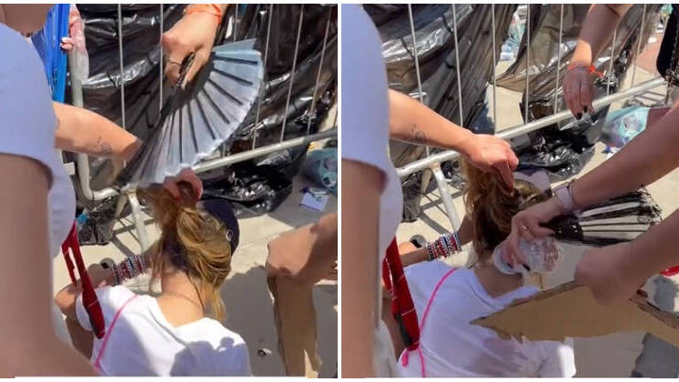 Fãs do RBD passam mal com calor na fila do primeiro show do grupo, no Rio de Janeiro