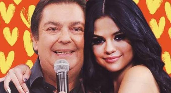 Brincadeiras na internet juntam Faustão e Selena Gomez como um casal