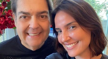 Luciana Cardoso, mulher de Faustão, comemora um mês do transplante de coração do marido