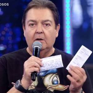 Fausto Silva no "Domingão"