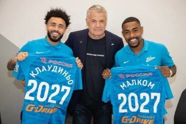 FECHADO - Depois de estender o contrato do meio-campista Wendel na última quinta-feira, o Zenit anunciou a renovação com outros dois brasileiros: Claudinho e Malcom. Ambos são nomes importantes do russo e titulares.