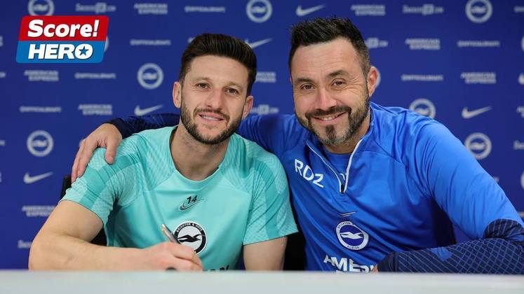 FECHADO - O meia Adam Lallana renovou seu contrato com o Brighton até 2024. O anúncio foi feito no próprio site oficial dos Seagulls.