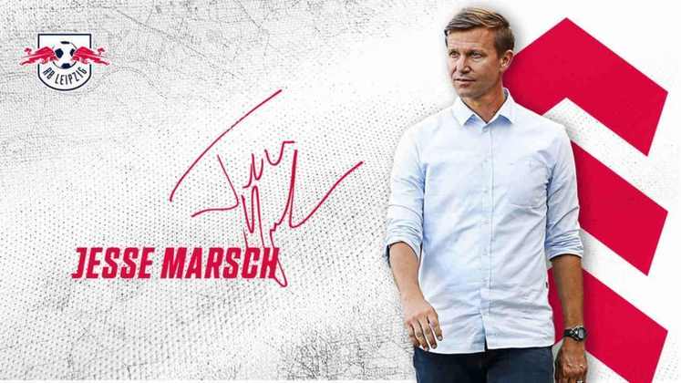 FECHADO - O RB Leipzig anunciou o substituto de Nagelsmann no comando da equipe. O novo treinador será Jesse Marsch, que assumirá no dia 1º de julho, quando o alemão deixará o clube para treinar o Bayern de Munique.