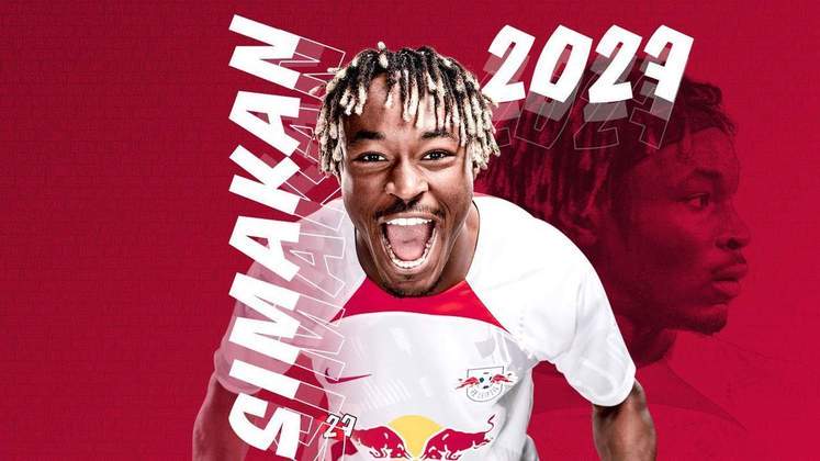 FECHADO - O RB Leipzig renovou o contrato do zagueiro francês Simakan Mohamed até meados de 2027. O anúncio foi feito nas redes sociais do clube.