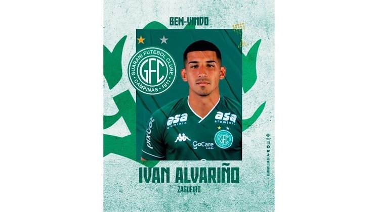 FECHADO - O volante, que pertence ao Boca Juniors, Iván Alvariño foi anunciado como novo reforço do Guarani. O atleta foi emprestado até junho de 2023 com opção de compra.