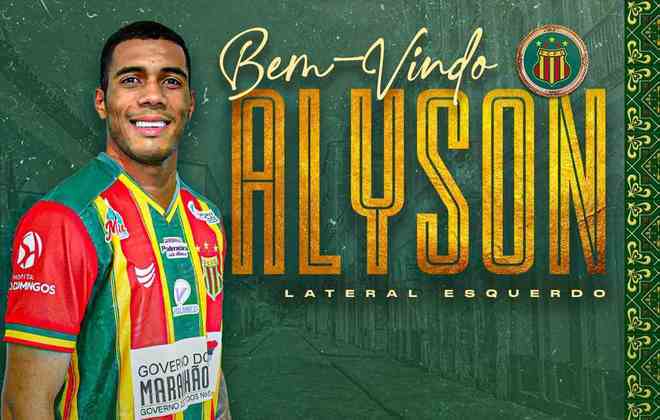 FECHADO - Outro que também se reforçou foi o Sampaio Corrêa, que anunciou a contratação do lateral Alyson até o final de 2021. Alyson retorna à Bolívia Querida após passagem em 2018.