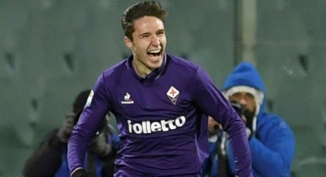 Federico Chiesa (Fiorentina) - O meia, de 20 anos, vem ganhando nome na Itália aos poucos. O jogador vale, atualmente, € 63,6 milhões (279,4 milhões de reais)