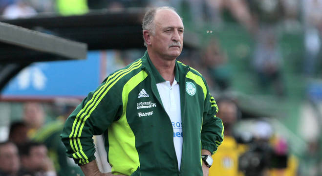 Felipão, o treinador do Palmeiras