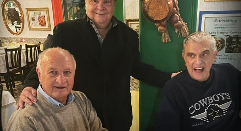 Felipão e Petraglia têm excelente relação. O técnico continuará comandando o Athletico em 2023. Se quiser
