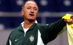 Felipão: o técnico da Seleção Brasileira hoje tem 73 anos e comanda o Athletico Paranaense.