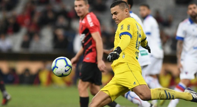Felipe Alves em partida pelo Fortaleza