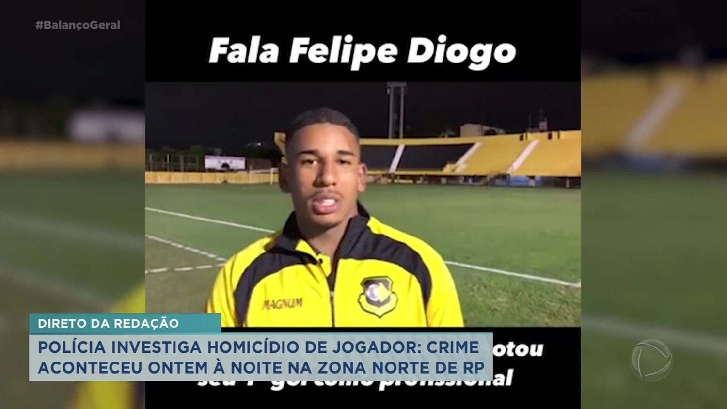 Jogador do São Bernardo, Felipe Diogo é morto a tiros no interior