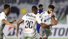 Diniz é expulso na estreia, mas Santos vence o Boca e vira vice-líder