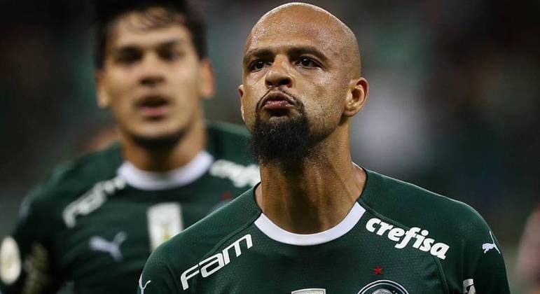 Felipe Melo pronto para a batalha contra o Flamengo. Ele dará o tom do Palmeiras na final
