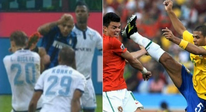 Entradas violentas, desnecessárias, sem explicação. Não cabem mais no futebol