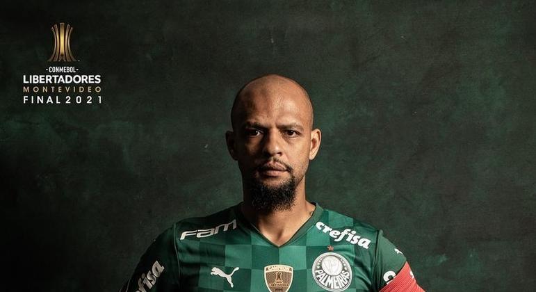 Felipe Melo, volante do Palmeiras