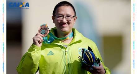 Felipe Wu conquistou a medalha de bronze no Pan
