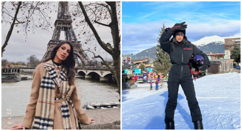 Bianca Andrade, a Boca Rosa, está curtindo dias de folga na França com amigas famosas. Além de turistar por Paris, a influenciadora viajou para Courchevel, nos alpes franceses, para esquiar