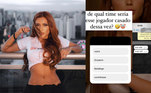 A polêmica com Neymar não foi o suficiente, e Fernanda resolveu expor mensagens de outro jogador, que, segundo ela, seria casado. Sem revelar a identidade, a modelo publicou o print da conversa com o atleta e questionou os seguidores: 'De qual time seria esse jogador casado dessa vez? Cruzeiro, Botafogo, Corinthians ou outro?'. Nas mensagens do suposto jogador, que foram enviadas depois da ficada com Neymar, ele dizia: 'Boa noite. Tá por São Paulo?'