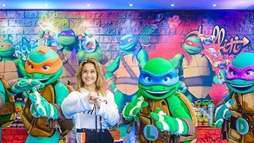 Filho de Fernanda Gentil faz quatro anos de idade e ganha festa das Tartarugas Ninja (Divulgação)