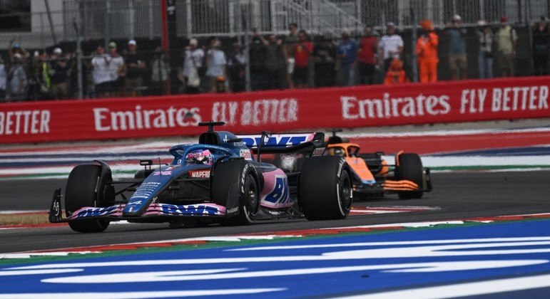 Fernando Alonso terminou a prova em 15º
