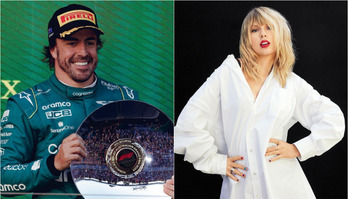 Alonso está vivendo affair com Taylor Swift? Veja a resposta do piloto (Montagem R7)