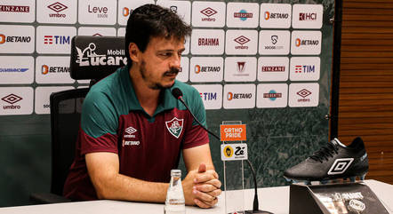 Fernando Diniz em coletiva pós-jogo