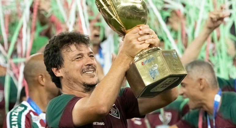 Fernando Diniz assumiu o Fluminense em abril de 2022 e conquistou o Campeonato Carioca de 2023

