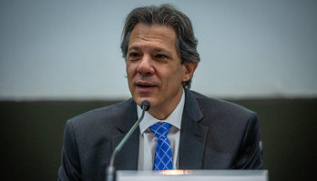 Haddad diz que não é verdade que déficit faz a economia crescer (Diogo Zacarias / Ministério da Fazenda / 08.11.2023)