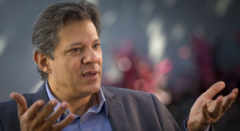 Fernando Haddad, futuro ministro da Fazenda