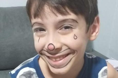 FeRio Grande do Norteando e Sylvia pintaram o rosto durante a quarentena