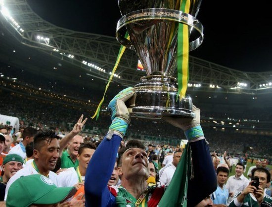 Fernando Prass  ganhou dois títulos no Allianz Parque (Copa do BR-15 e BR-16), além de dar a volta olímpica no Brasileiro-18.