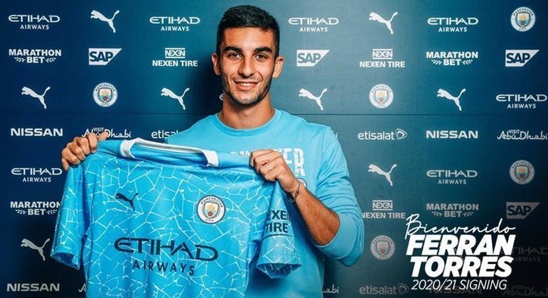 Ferrán Torres (atacante - 21 anos - Manchester City - contrato até 30/06/2025)