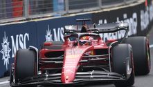 Charles Leclerc, piloto da Ferrari, conquista a pole position do GP do Azerbaijão; Verstappen é terceiro