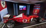 'É especial, porque este carro é um dos únicos quatro com mais de quatro vitórias na história da Ferrari', afirma Luzuy 