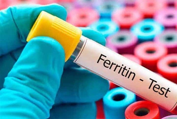 Ferritina: Mede o nível de ferritina no sangue, uma proteína que atua como um importante marcador dos estoques de ferro no organismo. Esse exame é útil para avaliar a quantidade de ferro armazenada no corpo.