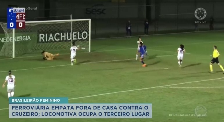 Brasileirão feminino: Ferroviária e Corinthians empatam no