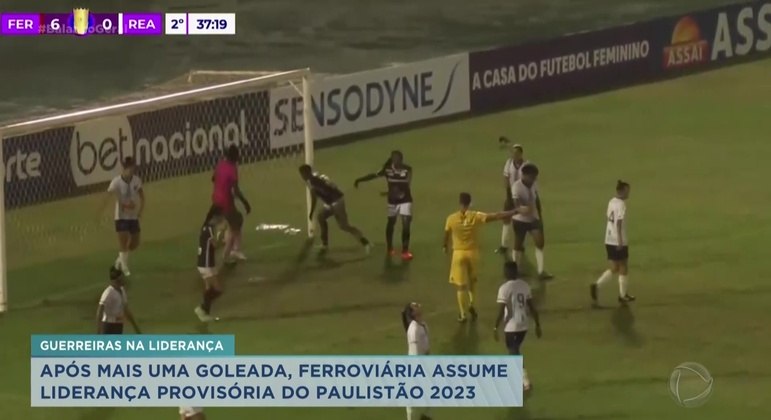 Paulistão Feminino 2023: após nova goleada, Ferroviária assume liderança do  campeonato - RecordTV Interior SP - R7 Balanço Geral