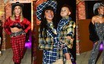 Bianca Andrade, também conhecida como Boca Rosa, deu uma festa junina cheia de famosos na noite desta quinta-feira (22). O arraiá aconteceu na mansão dela, no bairro da Granja Viana, em Cotia, São Paulo. Não faltou a tradicional estampa xadrez nos looks escolhidos para a festança, mas também houve bastante ousadia, com itens que fogem do óbvio, como brilho, cintura baixíssima e espartilho. A seguir, confira alguns visuais