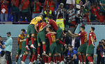 Festa portuguesa após gol de Cristiano Ronaldo
