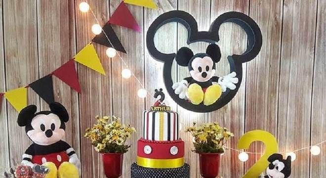 festa simples do mickey