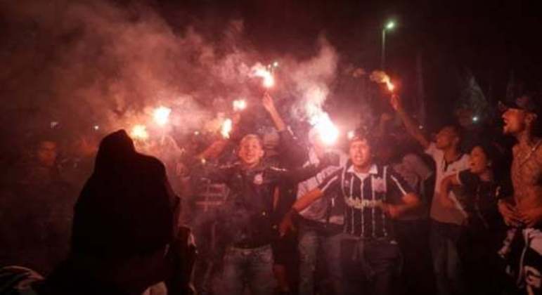 Festa torcida Corinthians contra o Boca