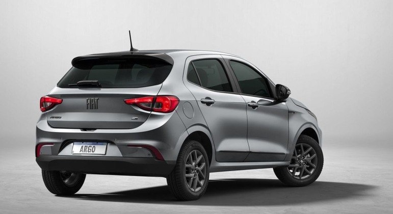 Versão Fiat Argo Drive 1.3 AT ainda conta com pacote S-Design