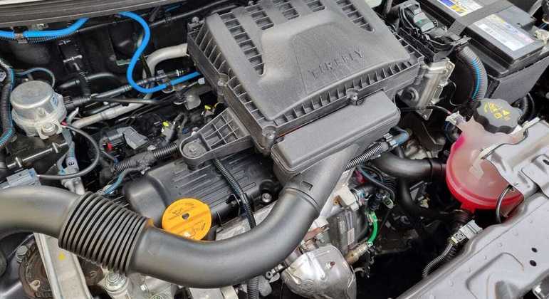 Câmbio automático CVT trabalha muito bem com o motor 1.3 litro Firefly, que entrega até 107 cv