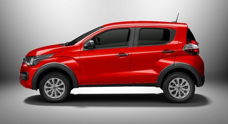 Terceiro lugar ficou com o Fiat Mobi com 8.724 unidades vendidas