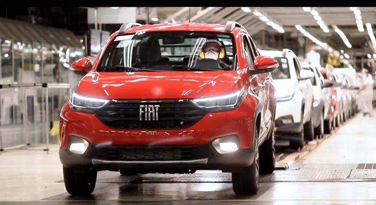 Produção da Fiat em Betim: Strada foi o veículo mais vendido no mês com 14.000 unidades comercializadas