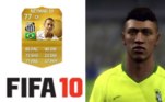 Neymar estreou como iniciante no game na edição Fifa 10. Ainda vestindo a camisa do Santos, o jogador estreava no mesmo ano pela seleção brasileira. O jogo tinha gráficos bastante simples, e o rosto do atleta recebeu pouca atenção